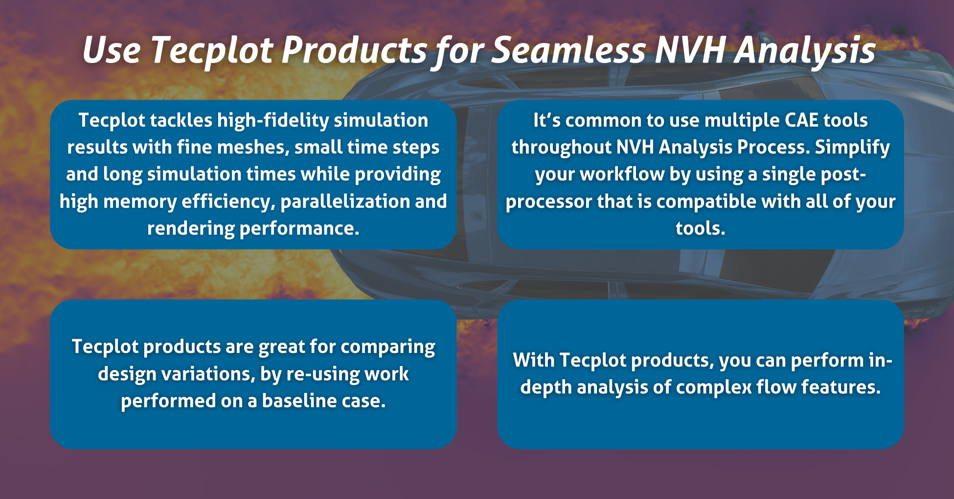 Tecplot for NVH Analysis