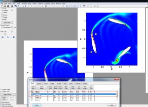 UnSteady001 Top View of Darrieus Wind Turbine