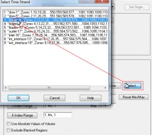 UnSteady006 Time Strands Selection